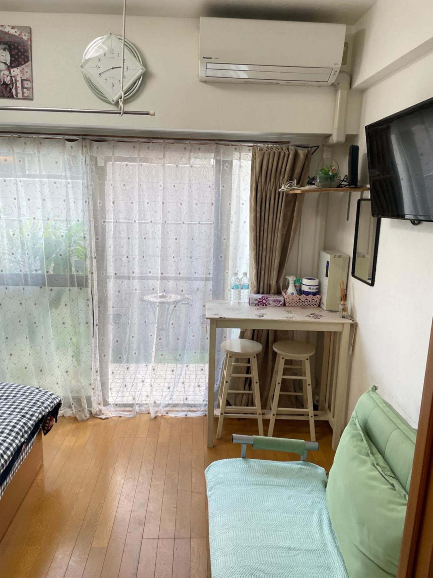 桜宿28 Square Meter King Size Bed With Sofa Bed, Garden Room Tokyo Dış mekan fotoğraf