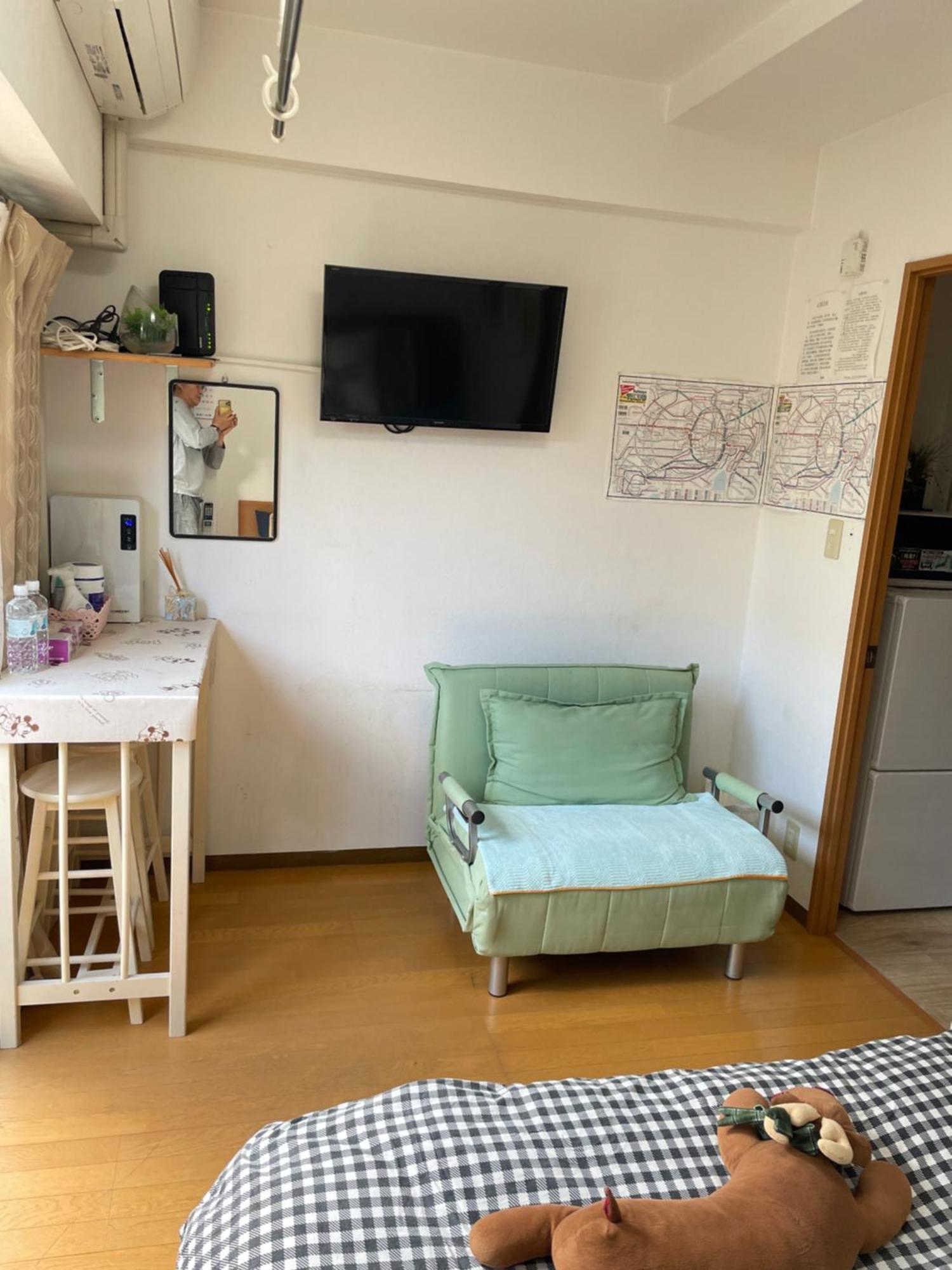 桜宿28 Square Meter King Size Bed With Sofa Bed, Garden Room Tokyo Dış mekan fotoğraf
